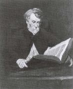 Man Reading, Edouard Manet